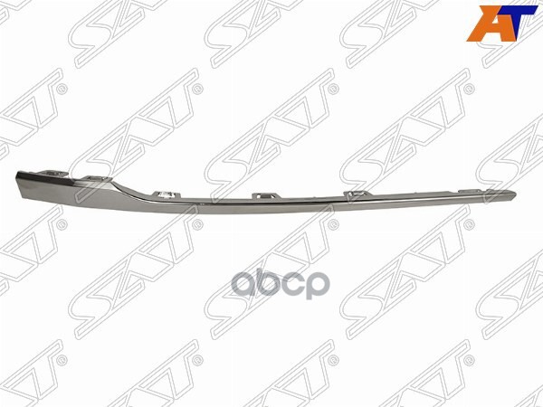 Молдинг бампера Volkswagen Passat 14-20 (Спереди/ Справа) Sat арт. ST-VWA10-000M-A1