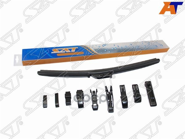 Щетка стеклоочистителя (бескаркасная/ 15 (375мм)) Sat арт. ST-WB2-15-RHD