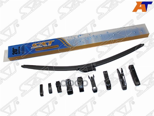 Щетка стеклоочистителя (бескаркасная/ 20 (500мм)) Sat арт. ST-WB2-20-LHD