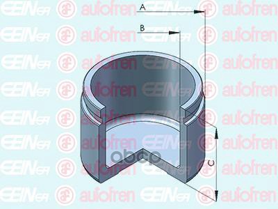 Поршень переднего тормозного суппорта MITSUBISHI Galant VI 96-04 / Lancer(CS) 03> / Outl SEINSA D025354 Seinsa Autofren арт. ...
