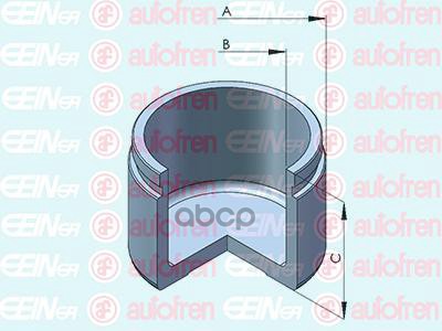 Поршень тормозного суппорта MITSUBISHI Pajero Pinin 99-07, SUZUKI Grand Vitara SEINSA D025395 Seinsa Autofren арт. D025395