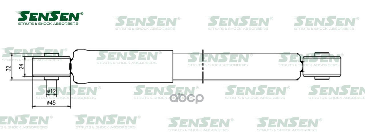 Аморт. Зад. Газ Suzuki Ignis Sensen арт. 12120219