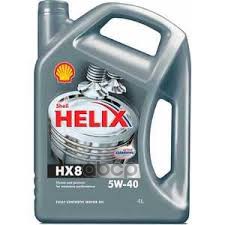 Shell Масло моторное синтетическое Helix HX8 5W-40 4л 550023625 (550046362)(550061576O004)