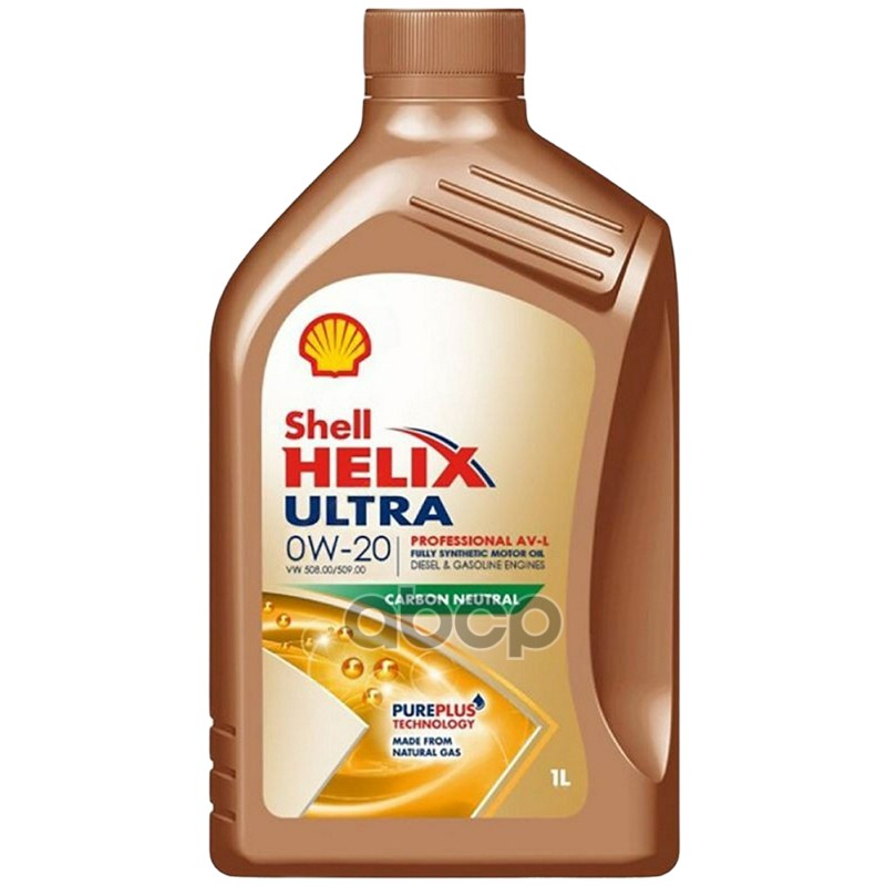 Shell Масло моторное синтетическое Helix Ultra Pro AV-L 0W-20 1л 550048041(550048041)
