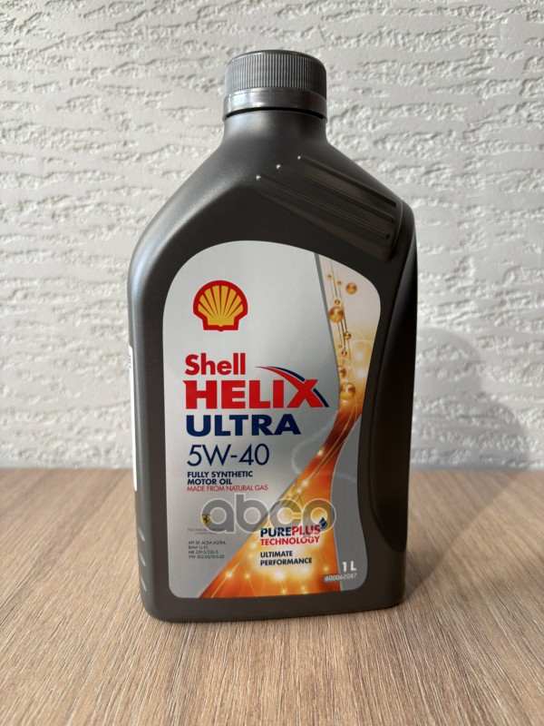 Shell Масло моторное синтетическое Helix Ultra 5W40 SP, A3/B4 1л