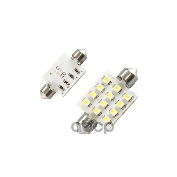 Лампа светодиодная 12V T10 1W 5000K SHO-ME 2 шт. картон ALPHA-1142 Sho-Me арт. ALPHA-1142