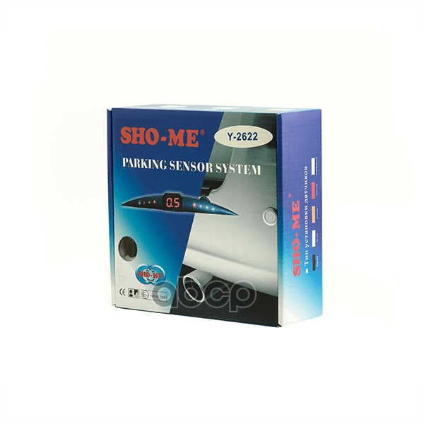 Парковочный Радар Sho-Me Y-2622 Black, 4 Датчика Sho-Me арт. Y-2622 bl