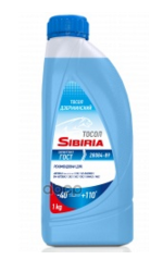 Антифриз готовый синий G11 -40С 1кг Sibiria арт. 741585
