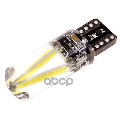 Лампа Диод T10 (W5w) 12V-24V 2Smd Диода 1-Конт Белая Салон, Габариты, Номер, Стопы, Skyway S08201246 Skyway арт. S08201246