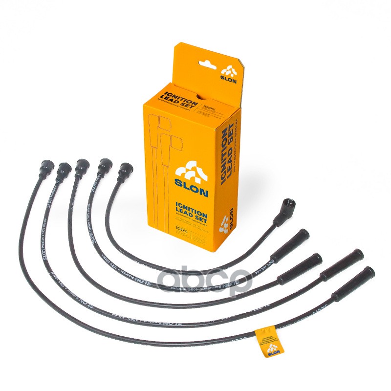Комплект высоковольтных проводов Ford Sierra 1.3/1.8/2.0 OHC 82> [OEM №: 036905430L] Slon арт. sln.050