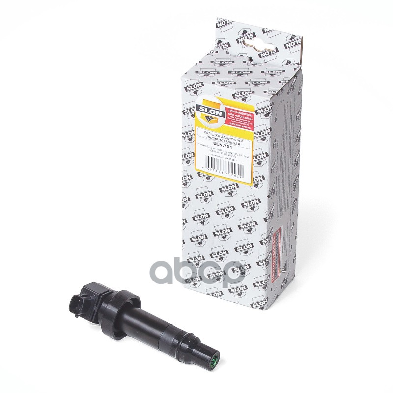 Катушка зажигания (1Cyl) HYUNDAI Solaris/KIA Rio III mot.1,4/1,6L SLON SLN.701 Slon арт. SLN.701