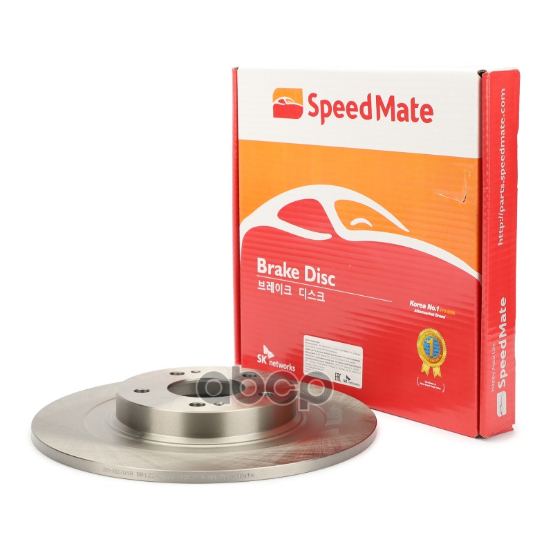 Диск тормозной задний MITSUBISHI (Outlander III GF_W,GG_W) (2012-) SPEEDMATE SM-BDJ018 SpeedMate арт. SM-BDJ018