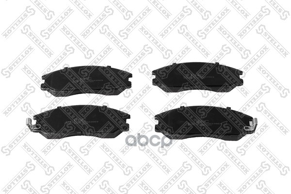 Колодки дисковые передние с антискрип. пл. Hyundai H1/Starex 2.5TC Stellox арт. 000037BSX