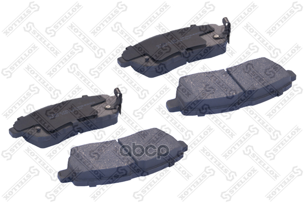 колодки дисковые передние с антискрип. пл Ford Fiesta 1.25-1.6i/1 000087BSX Stellox арт. 000087BSX