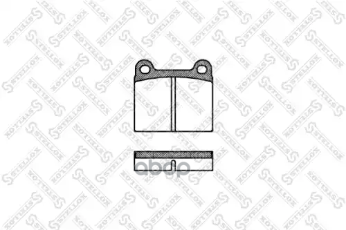 Колодки Дисковые З. Mb W123 2.0-3.0D 76- | Перед | Stellox арт. 017060SX