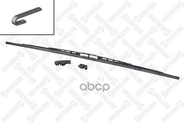 Щетка стеклоочистителя каркасная 600мм Stellox арт. 124600SX