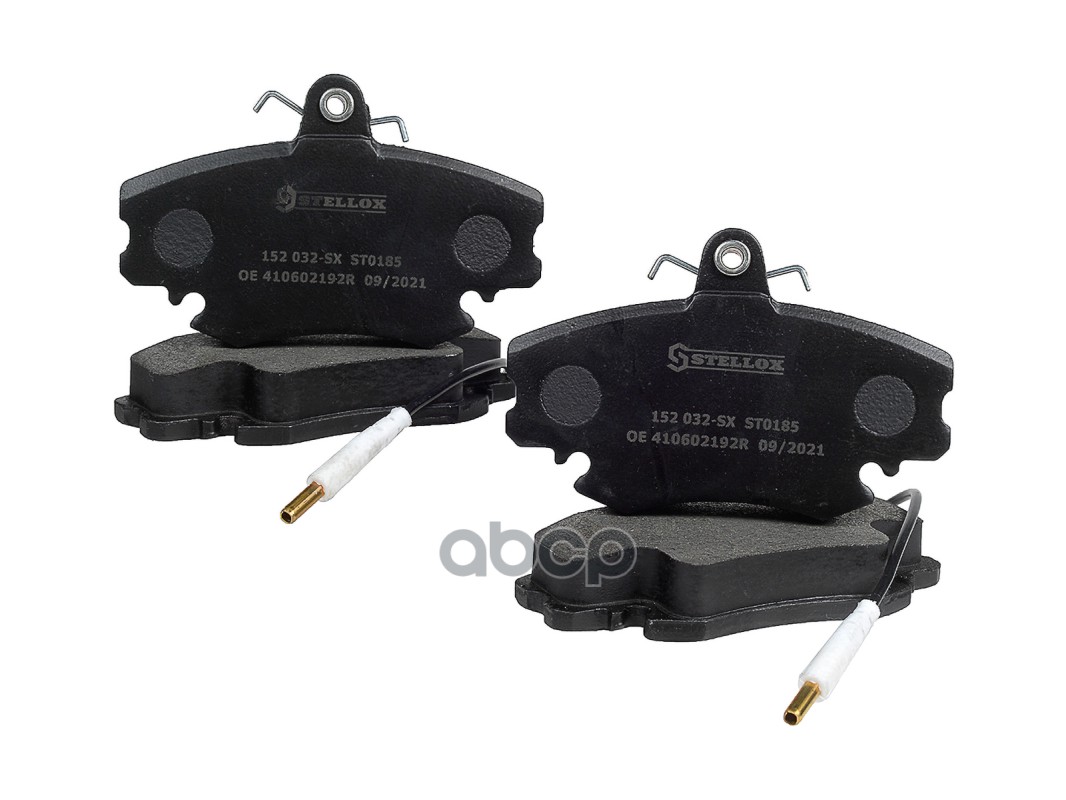 Колодки дисковые п.Renault Clio 91>/R19 92-96,Peugeo Stellox арт. 152032SX