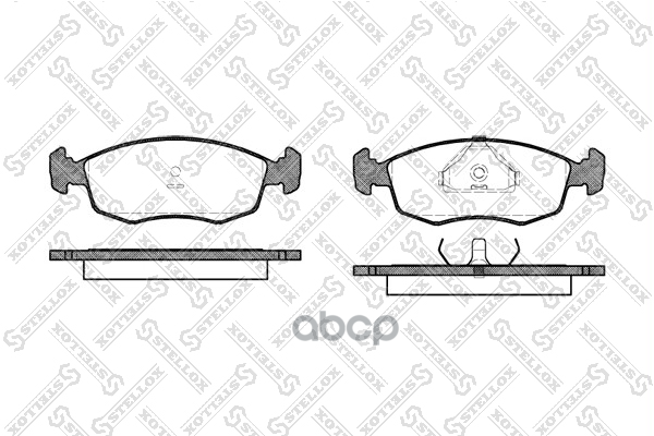 Колодки Дисковые П. Ford Scorpio 1.8-2.5 | Перед | Stellox арт. 183000SX