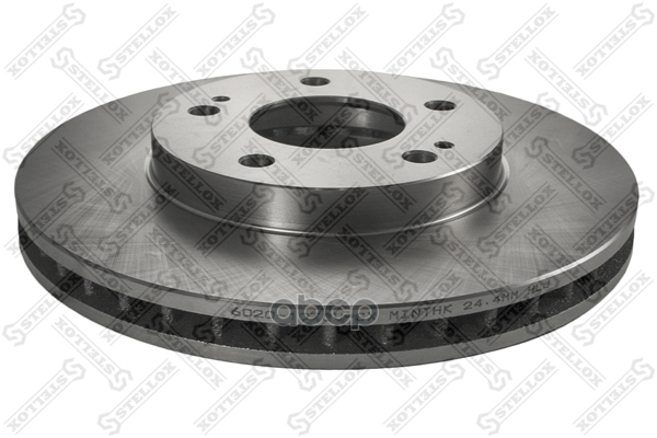 Диск тормозной переднийMitsubishi Lancer/SpaseRunner 2.0i/2.4GDi Stellox арт. 60201078VSX