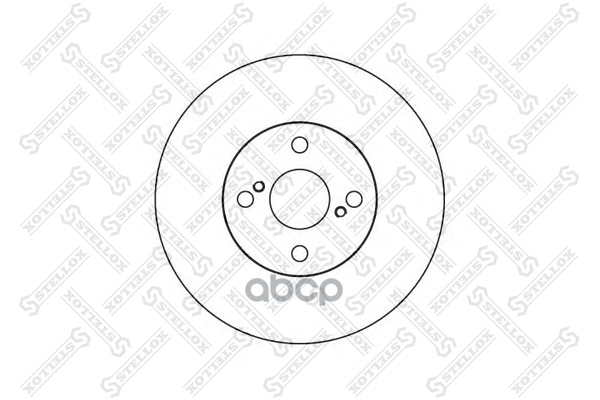 Диск Тормозной Задний Toyota Corolla All 97> Stellox 6020-4587-Sx Stellox арт. 60204587_SX