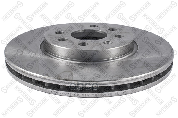 диск тормозной передний! Opel Astra 1.4/1.6 04  6020-9971-SX Stellox арт. 60209971SX