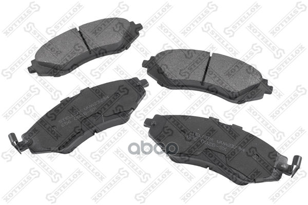 Колодки дисковые п. Daewoo Nexia 1.5 DOHC 94>/Espero 95>/Leganza/N Stellox арт. 656002BSX
