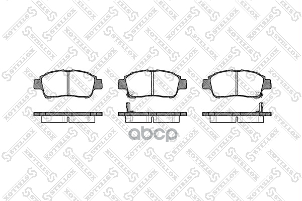 Колодки Дисковые П. Toyota Yaris 1.0I/1.3 Stellox арт. 723002SX