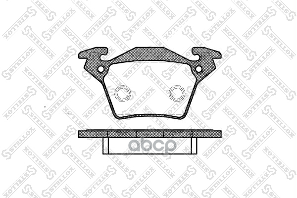 Колодки Дисковые Задн. Mb 638 Vito 108Cdi-114 2.0/2.3/2.2Cdi/2.3Td Stellox арт. 728000BSX
