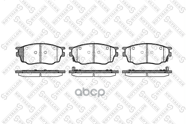 Колодки Тормозные Дисковые™Stellox 811022Sx Stellox арт. 811022SX