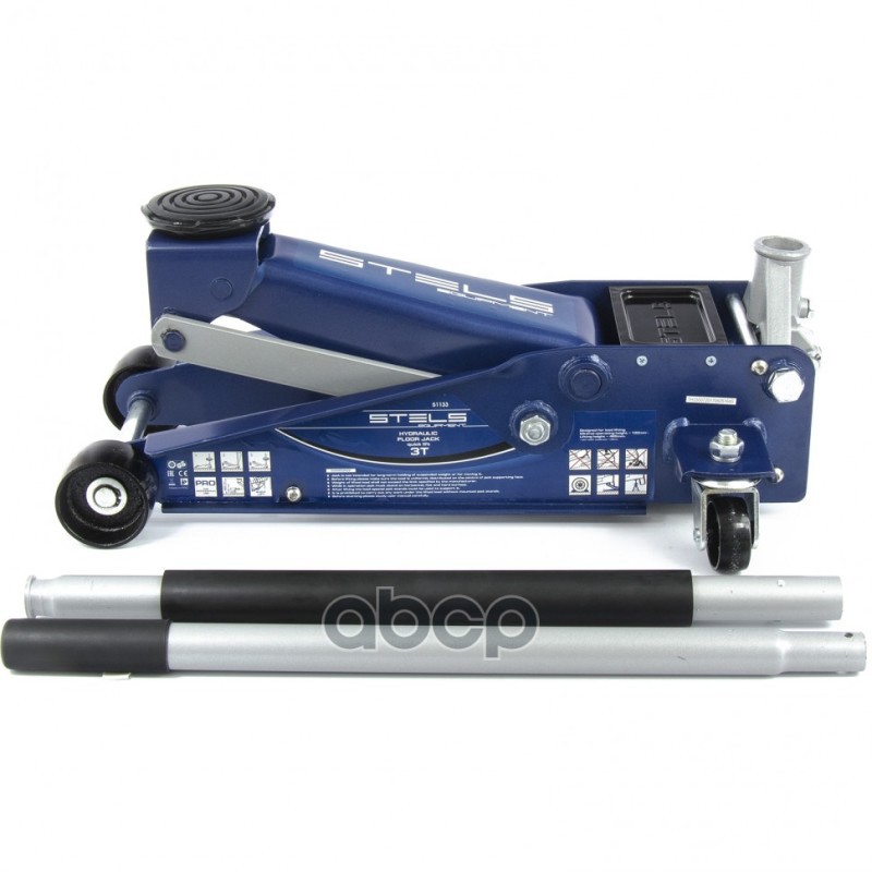 Домкрат Гидравлический Подкатной, Быстрый Подъем, 3Т Quick Lift, 130-465 Мм, Проф Stels 51133 Stels арт. 51133