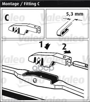 Щётка Стеклоочистителя Swf арт. 116116