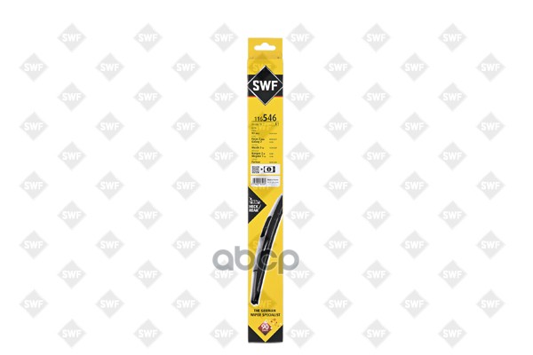 Щетка стеклоочистителя задняя (Каркасная/ 14 (350мм)) Swf арт. 116546