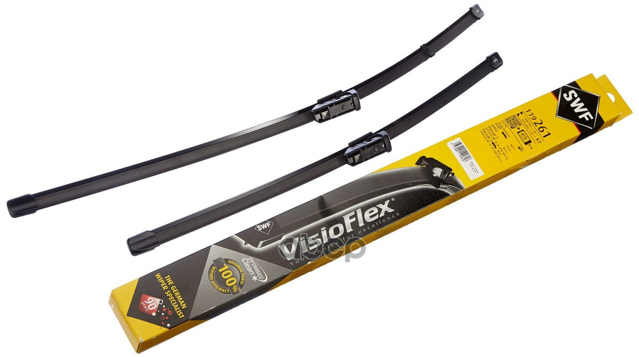 Щетки Стеклоочистителя Бескаркасные Visioflex (Ком-Кт) 600+475 Мм Vw Passat,Jetta 2010 119261 Swf арт. 119261