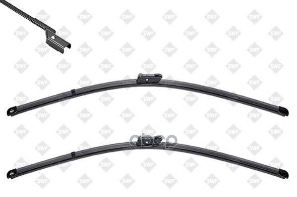 Щетки Стеклоочистителя Бескаркасные 600/600Мм Swf арт. 119348