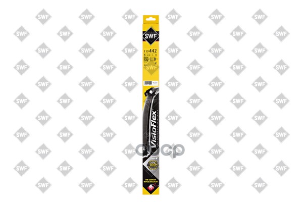 Комплект Щеток Стеклоочистителя Visioflex Бескаркасный 700Мм/28`+580Мм/23` (Кнопка 19) Swf арт. 119442