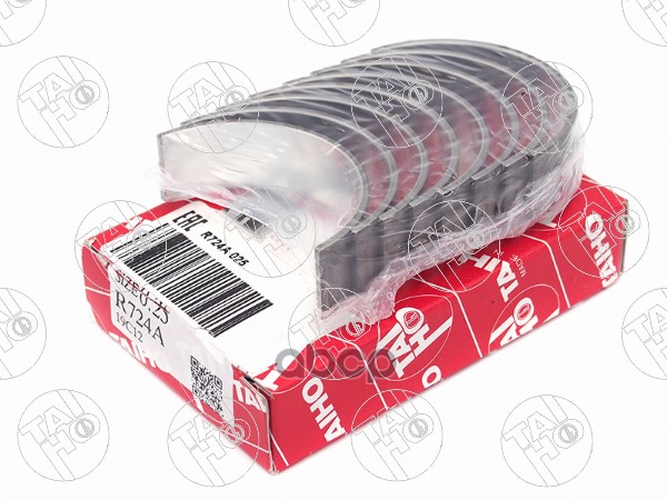 Вкладыш шатунный Toyota Allion (T240) 01-07 / Avensis 00-08 1AZFE;1AZFSE;2AZFE;2AZFSE;2AZFXE TAIHO арт. R724A 025