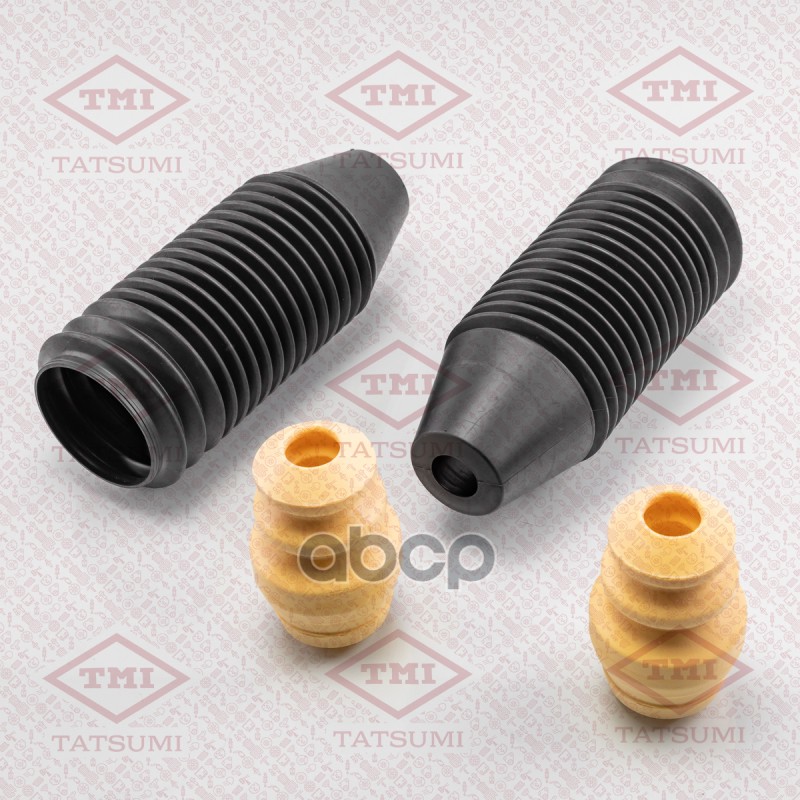 Комплект защитный амортизатора заднего (2 пыльн.+2 отб.) TATSUMI арт. TAH1125