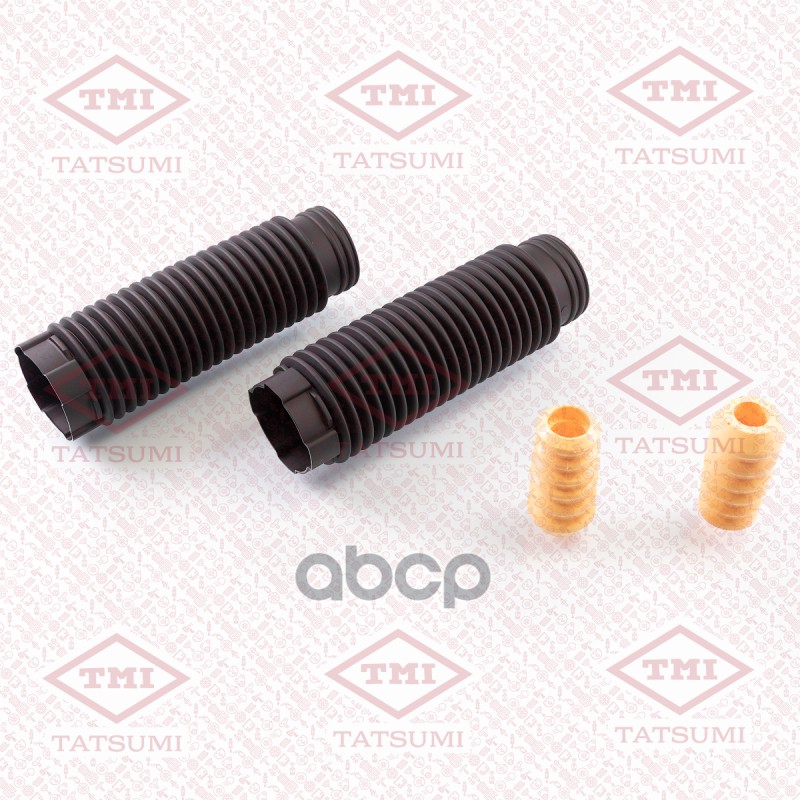 Комплект защитный амортизатора заднего (2 пыльн.+2 отб.) TATSUMI арт. TAH1244