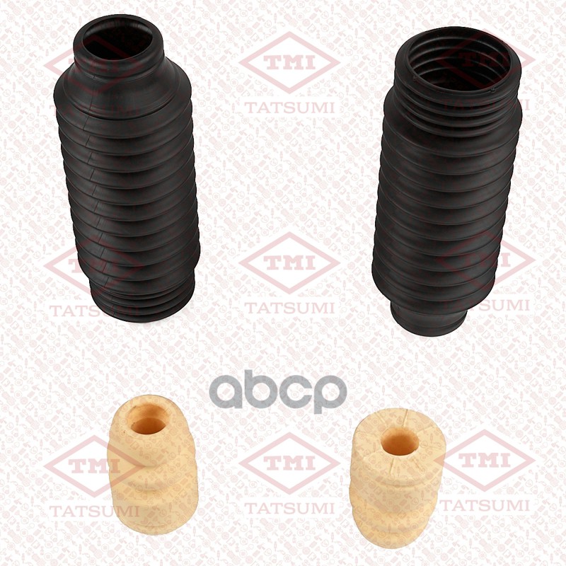 Комплект защитный амортизатора переднего (2 пыльн.+2 отб.) TATSUMI арт. TAH1261