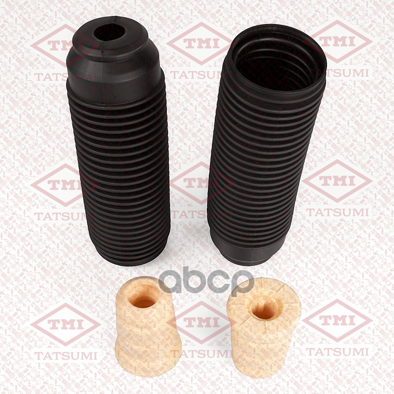 Комплект защитный амортизатора переднего (2 пыльн.+2 отб.) TATSUMI арт. TAH1264