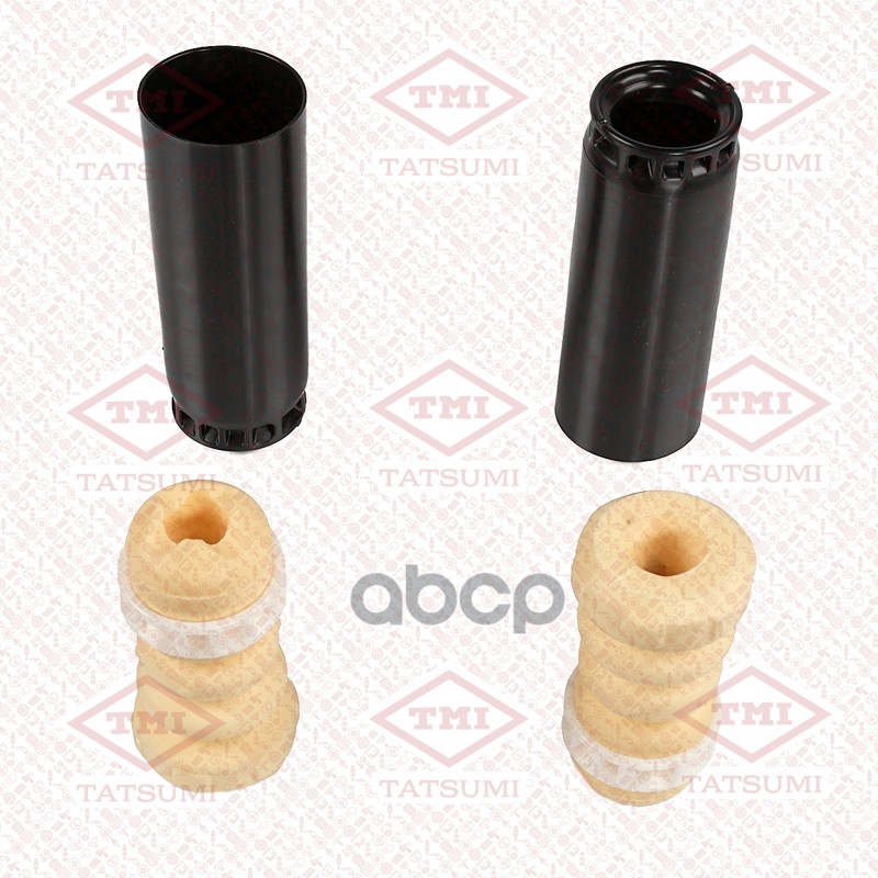 Комплект защитный амортизатора заднего (2 пыльн.+2 отб.) TATSUMI арт. TAH1337