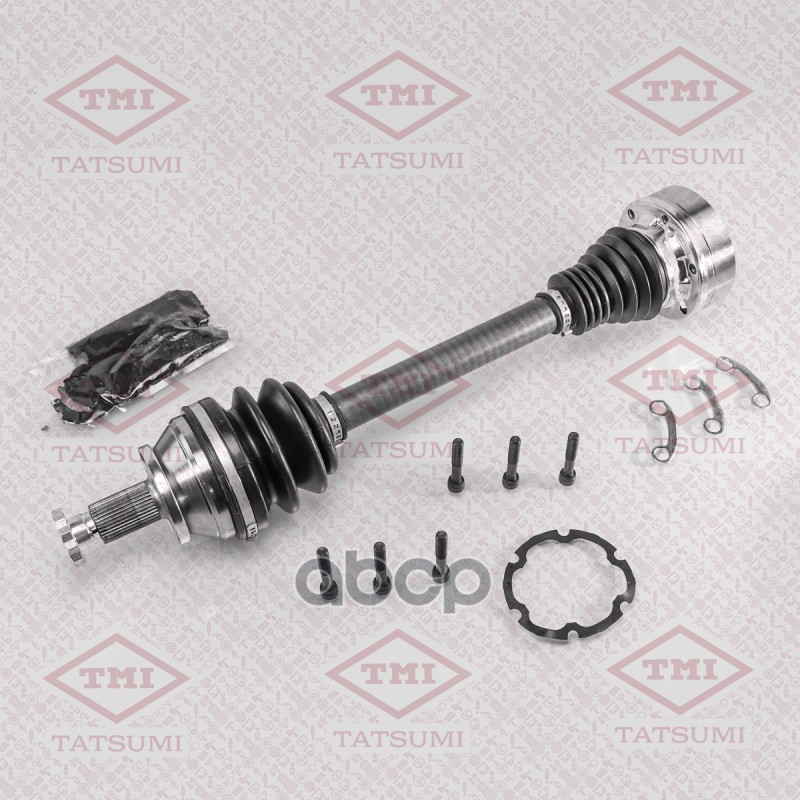 Приводной вал левый SKODA Fabia 14-VW Polo 09- TDD1021 TATSUMI арт. TDD1021