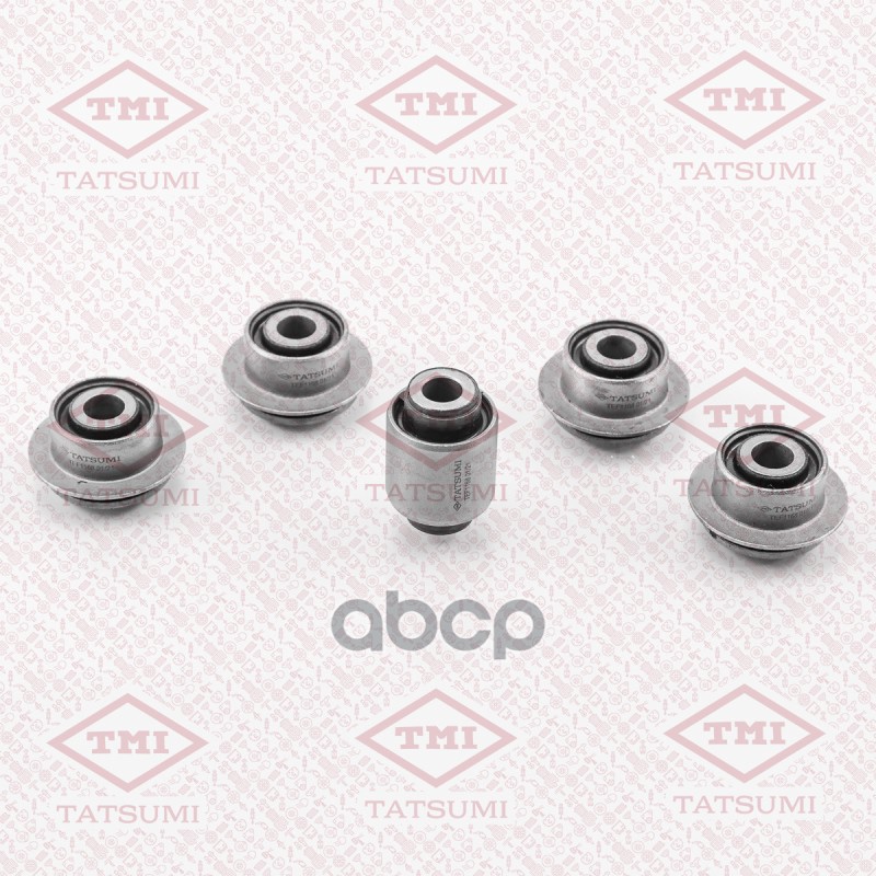 Комплект сайлентблоков заднего верхнего рычага (5 шт.) SUBARU Tribeca 04- TEF1168 TATSUMI арт. TEF1168