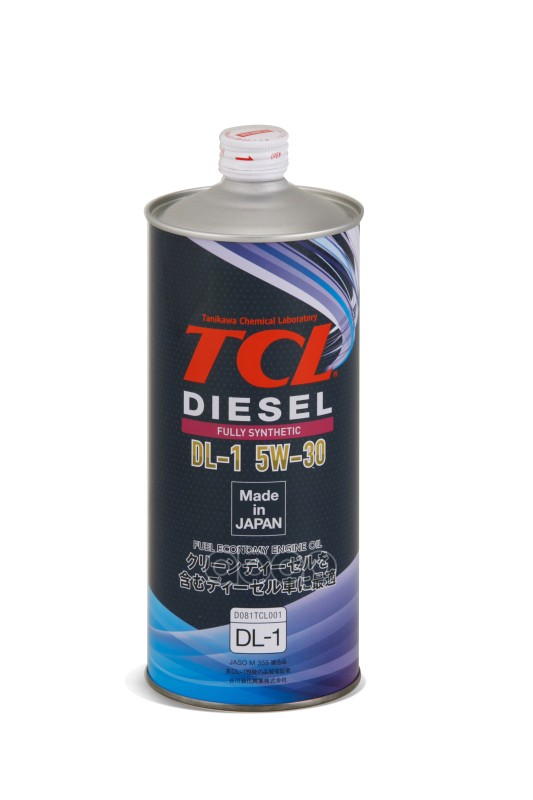 TCL Масло Моторное 1L Diesel Fully Synth Dl-1 5W30