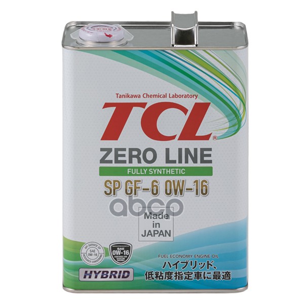 TCL Масло Моторное Sp Gf-6 0W16 4L