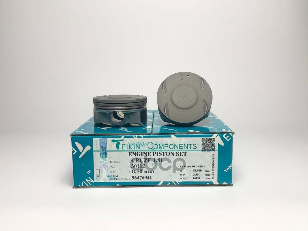 Поршень без колец ( цена за 1 шт) Chevrolet Cruze 1.8i F18D4 d80.5+0.50 (96476941) TEIKIN арт. 30112050
