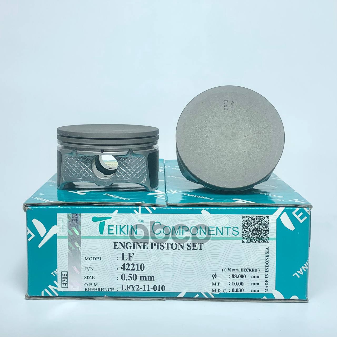 Поршень без колец ( цена за 1 шт) Mazda LF d87.50+0.50 TEIKIN арт. 42210050