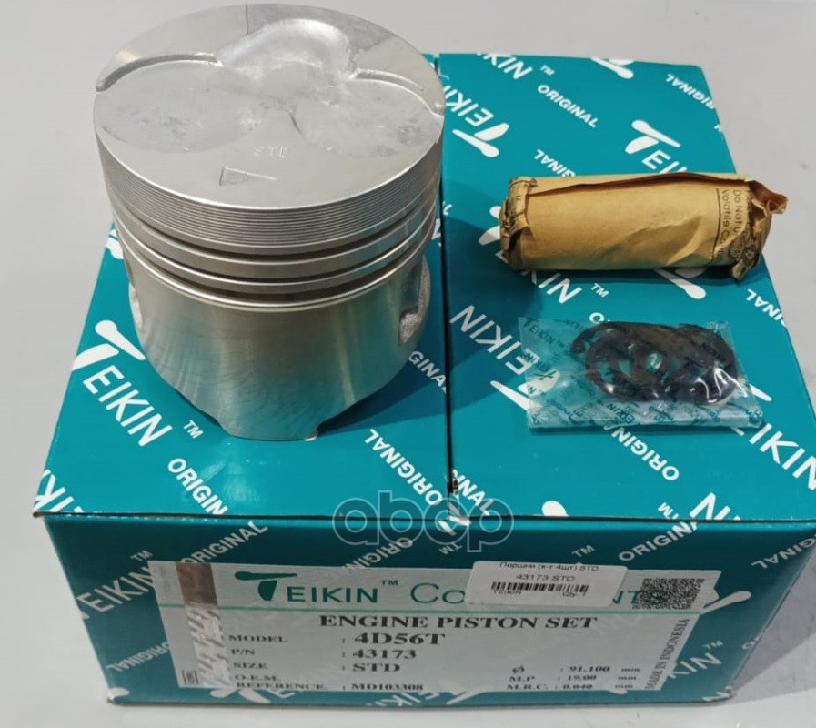 Поршень Mitsubishi Delica 79-07 / L200 96-16 4D56 TEIKIN арт. 43173 STD