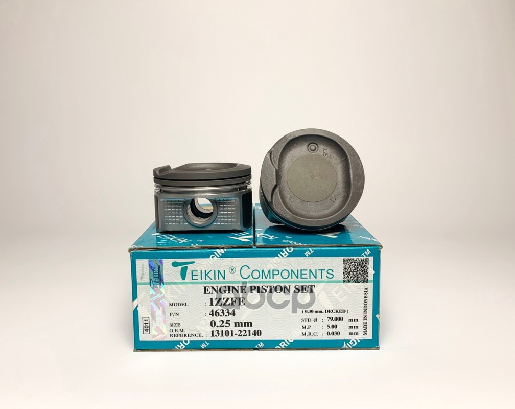 Поршень без колец ( цена за 1 шт) Toyota 1ZZ-FE d79.0+0.25 (13101-22140) TEIKIN арт. 46334025