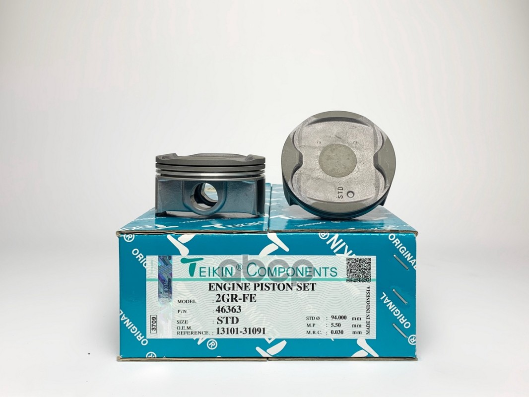 Поршень без колец ( цена за 1 шт) Toyota RAV4/Camry 3.5i 24V 2GR-FE d94.0 STD (13101-31091) TEIKIN арт. 46363STD